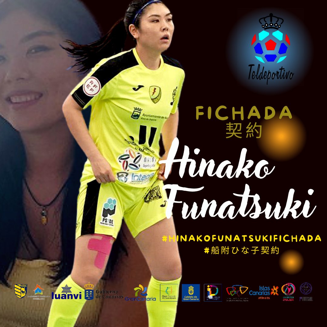 Hinako Funatsuki "Pina", nueva jugadora de Gran Canaria Teldeportivo. Foto: Gran Canaria Teldeportivo