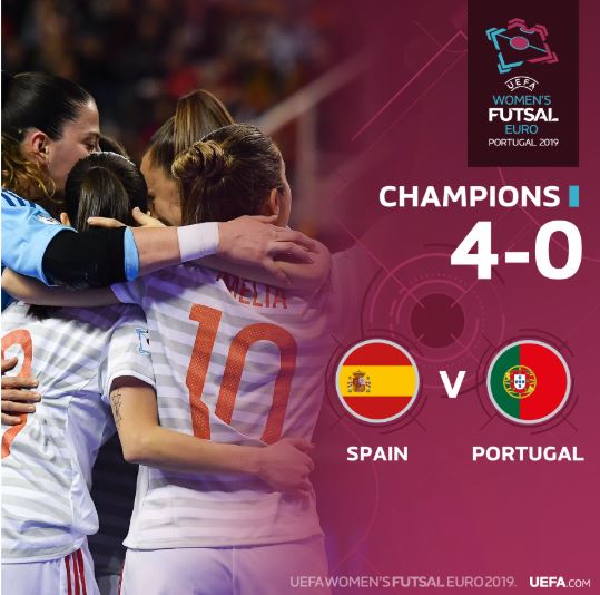 La Selección Española de Fútbol Sala Femenino Campeona de Europa de inicio a fin