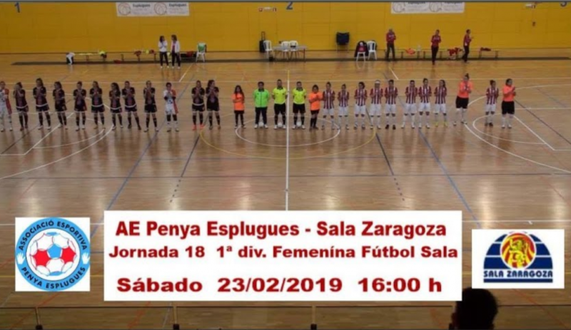 Resumen: AE Penya Esplugues - Sala Zaragoza. Jornada 18