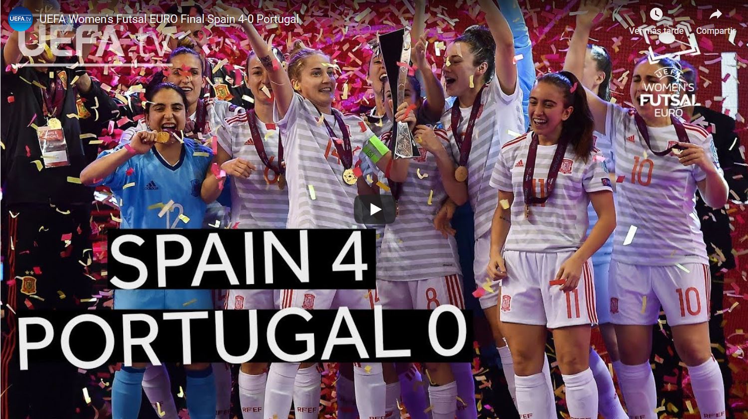 Resumen de la Final del Europeo entre España y Portugal