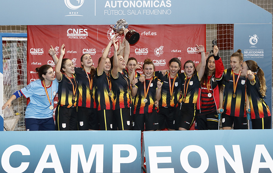 La Selección de Cataluña Sub 20 Campeona de España