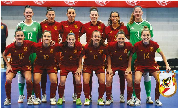 La Selección Española de Fútbol Sala Femenino gana 7-0 a Eslovenia en el segundo amistoso