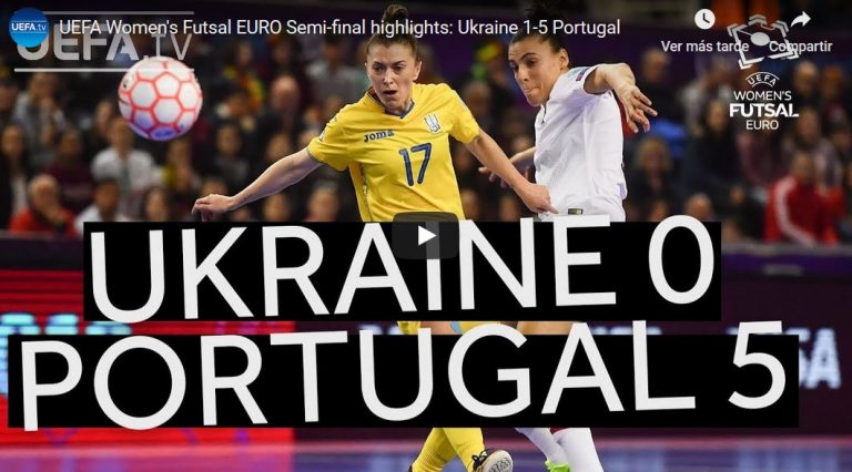 Resumen de la Semifinal entre Portugal y Ucrania