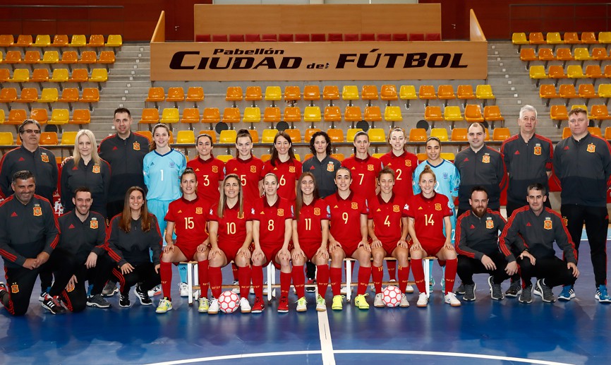Media Day de la Selección Española de Fútbol Sala Femenino previo al Europeo