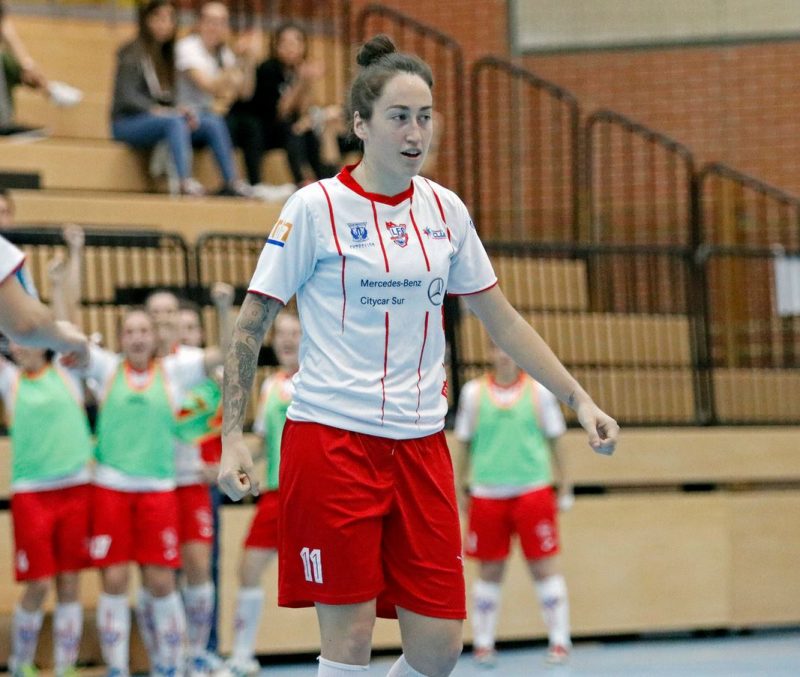 Laura Uña (Jugadora de CD Leganés FS): "A día de hoy ya me siento con confianza y estoy consiguiendo llegar ese nivel del que no me puedo permitir bajar."