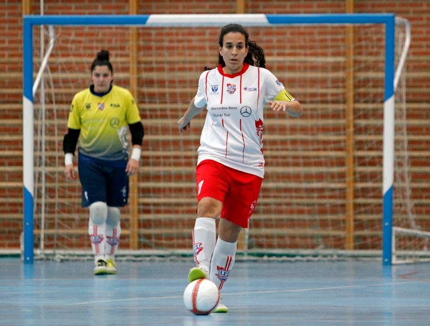 Patry (Jugadora y Capitana de CD Leganés FS):"A día de hoy, dependemos de nosotras mismas. Todos los equipos que nos quedan por jugar, van a ser difíciles, pero tenemos que ir a ganarlos."