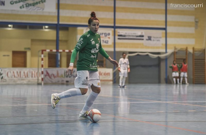 Inma Sojo (Guadalcacín FS CD): "Ahora con el equipo al completo vamos a por esta segunda vuelta y a salir de la zona baja.". Foto Francisco Urri/Diario de Jeréz