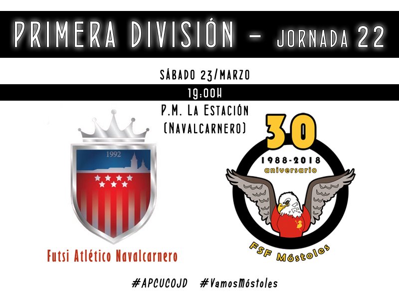 Emisión en Diferido: Futsi Atlético Navalcarnero - FSF Móstoles. Jornada 22