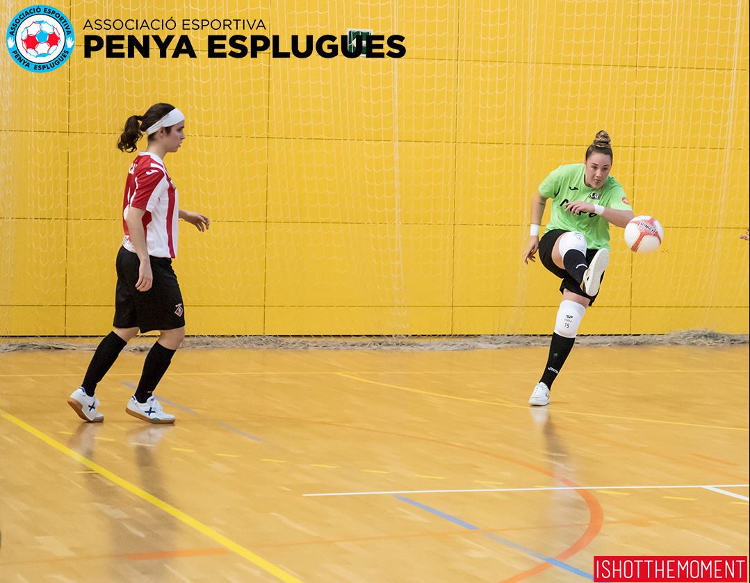 El sólido partido de la Penya Esplugues contra el líder acaba sin premio