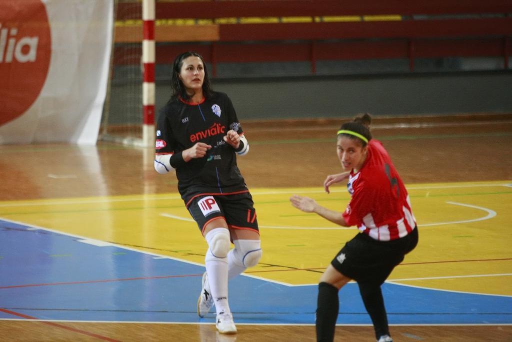 Vanessa (Ourense Envialia FSF): "La primera vuelta ha superado con mucho las expectativas que teníamos marcadas inicialmente"