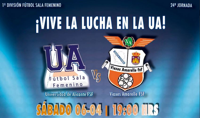 Emisión en Directo: Universidad de Alicante FSF - Viaxes Amarelle FSF. Jornada 24