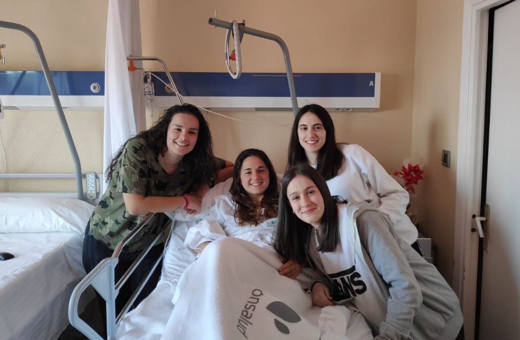 Irune Santesteban ha sido intervenida en la mañana de este viernes en el Hospital Quirónsalud de A Coruña