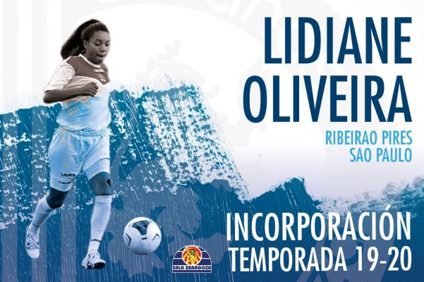 La polivalente Lidiane Oliveira ficha por Sala Zaragoza