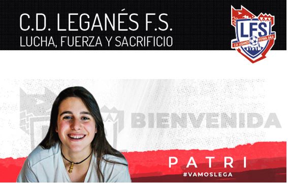 Patri y Werner, nuevos fichajes de CD Leganés FS