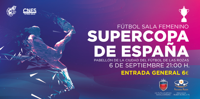 La presentación de la Supercopa Femenina de Fútbol Sala, el 3 de septiembre