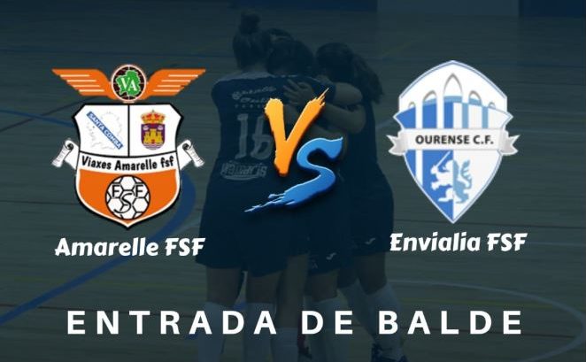 Duelo de altura para el Viaxes Amarelle FSF frente al Ourense Envialia FSF, en el amistoso del 15º aniversario del FC Meigas