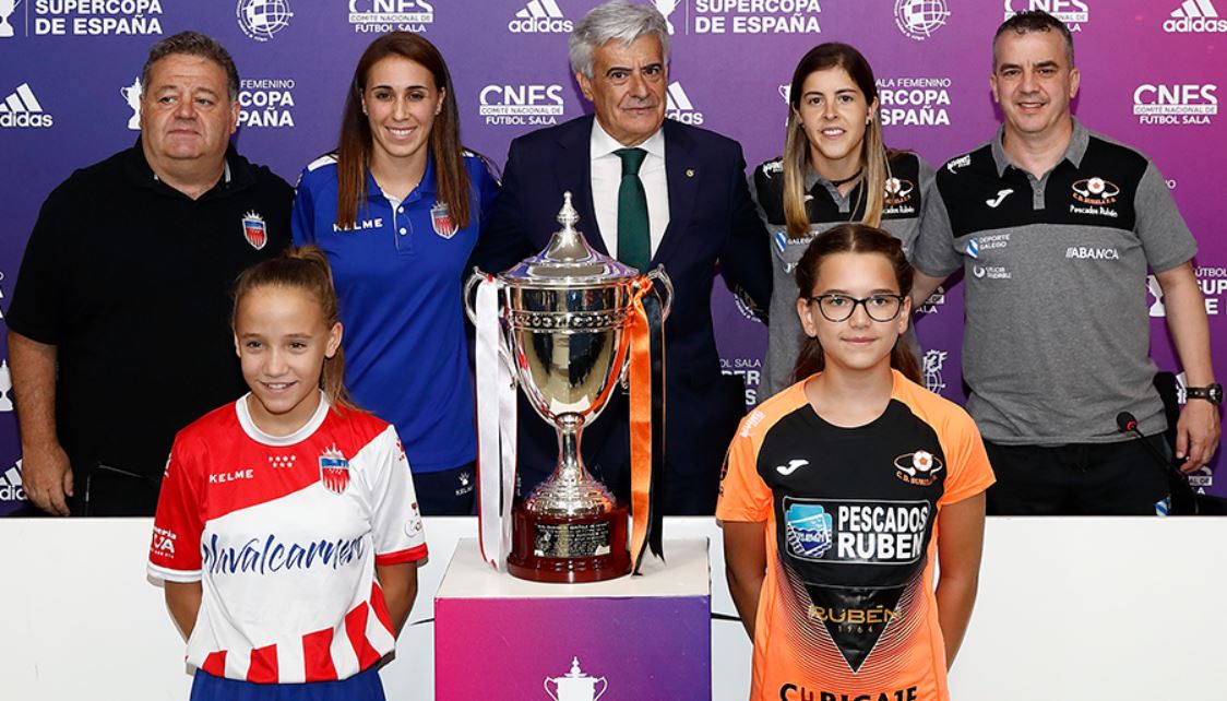 Presentación de la Supercopa de España