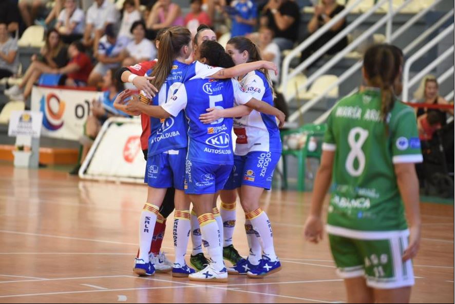 Crónica: Sala Zaragoza - STV Roldán. Jornada 21ª. 1ª División Fútbol Sala Femenino