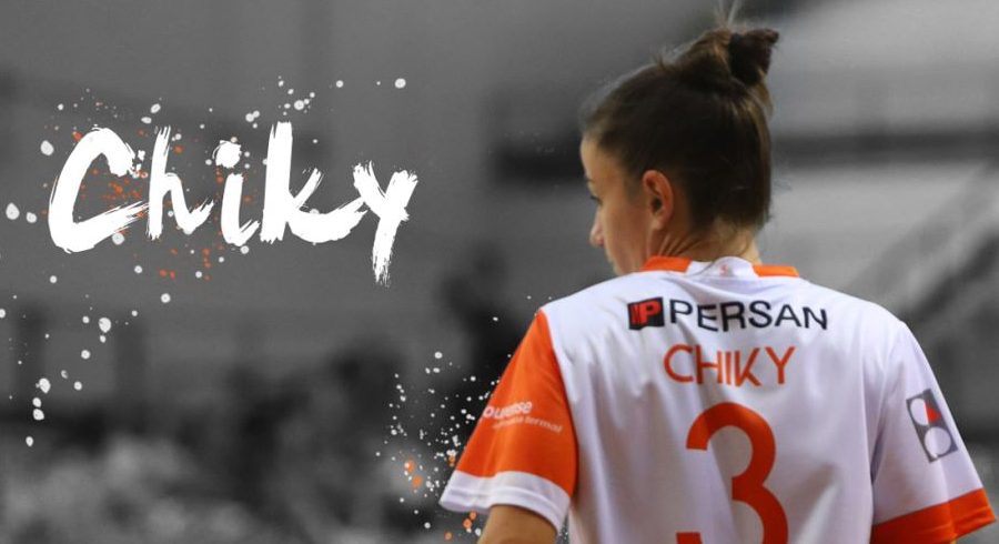 Chiky, jugadora de Ourense Envialia FSF convocada por la Selección Española de Fútbol Sala Femenino