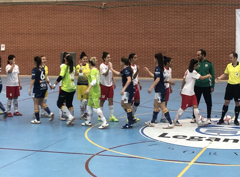 Crónica: CD Leganés FS / Sala Zaragoza. Jornada 3ª. 1ª División Fútbol Sala Femenino