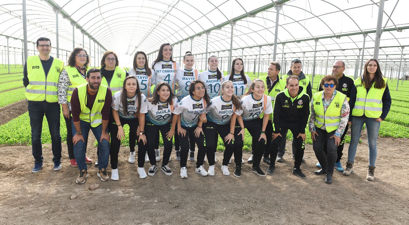 Los agricultores de Florette Murcia reciben la visita de STV Roldán FSF
