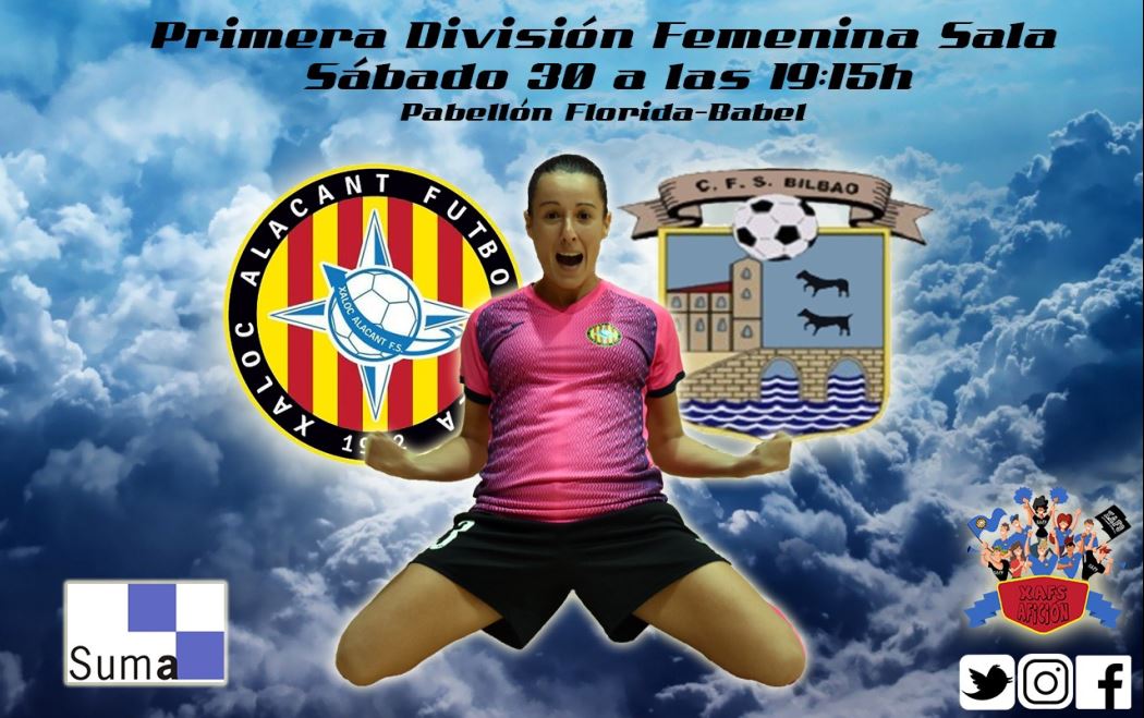 Previa: Xaloc Alacant - Bilbo C.F.S. 1ª División. Jornada 12ª