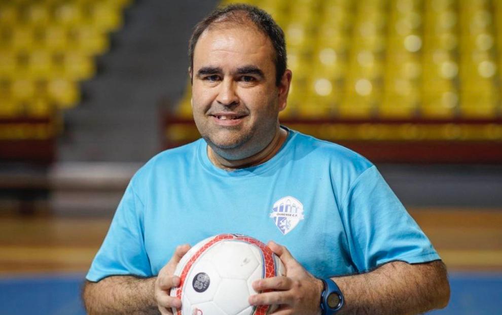 Gonzalo Iglesias "Morenín", entrenador de Ourense Envialia FSF