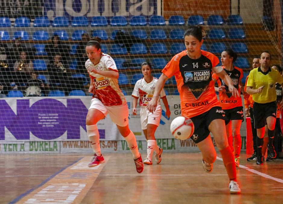 Crónica: Pescados Rubén Burela - UCAM ElPozo Murcia FSF. Jornada 14ª. 1ª División Fútbol Sala Femenino