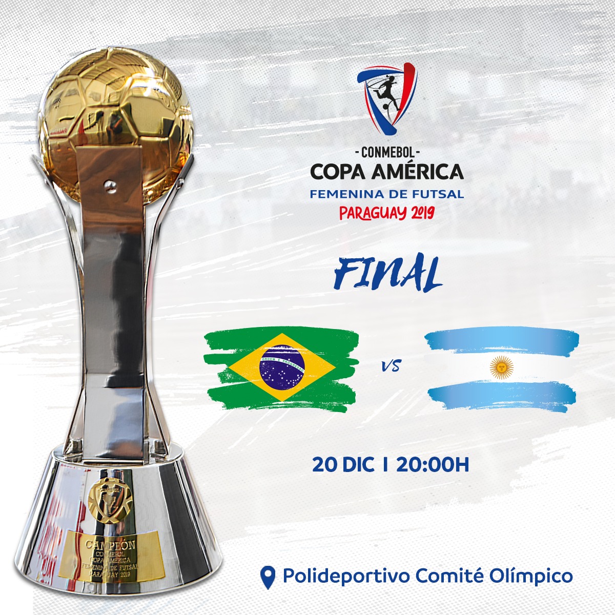 Emisión en Directo del Fútbol Sala Femenino: Final de la Copa América 2019 de Fútbol Sala Femenino