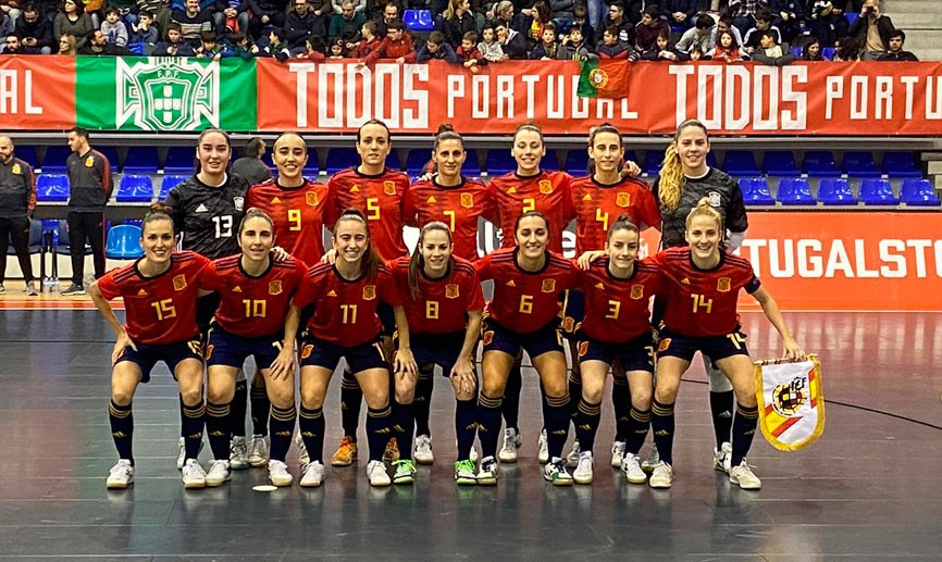 La Selección Española de Fútbol Sala Femenino pierde 5 a 1 contra Portugal en el segundo amistoso