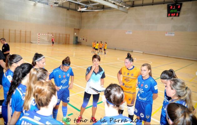 Ana Cabello, entrenadora de Bisontes Castellón FSF  hace balance de la primera vuelta de la Temporada