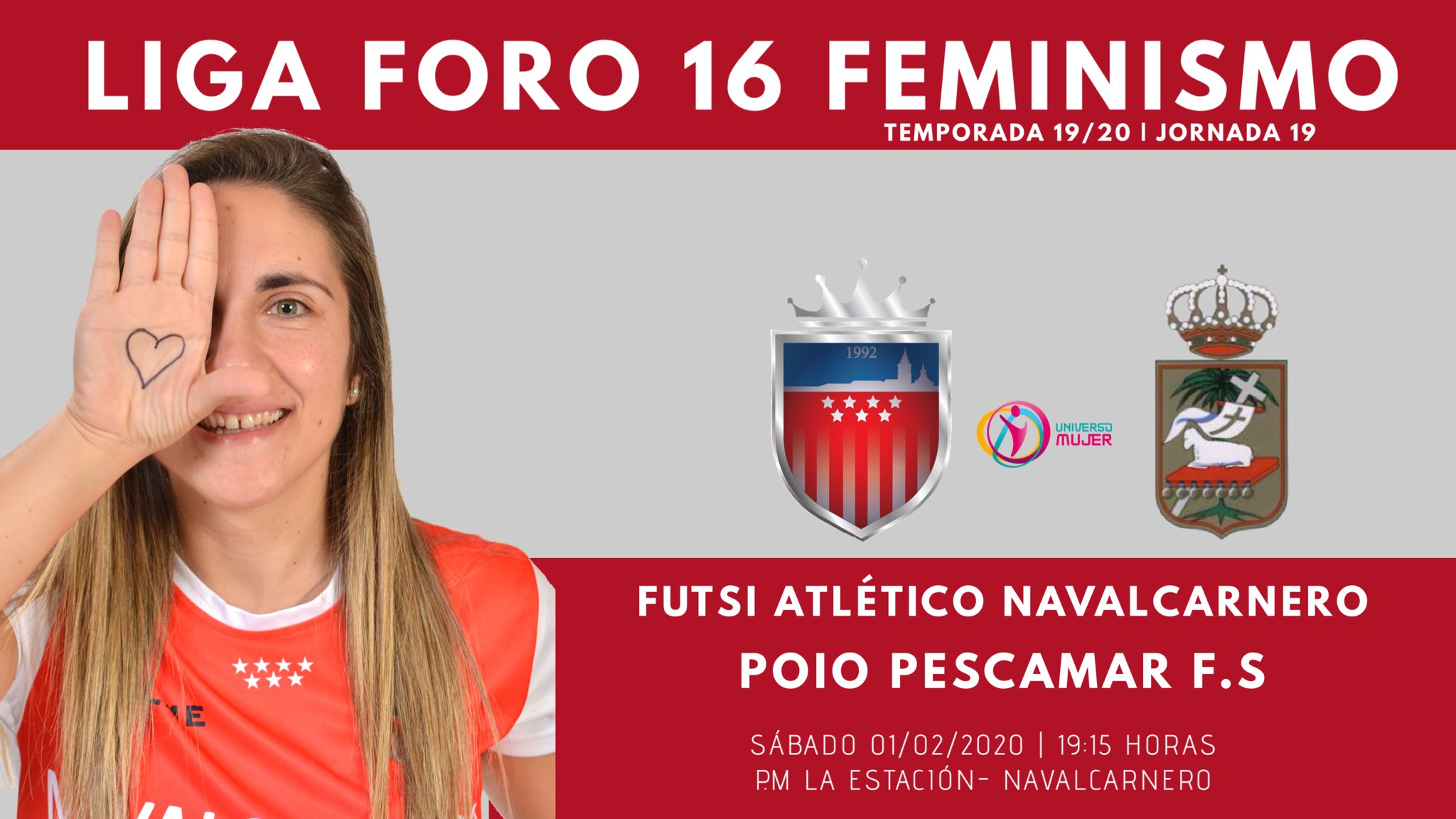 Emisiónes en Directo del Fútbol Sala Femenino. 1ª División. Jornada 19ª.