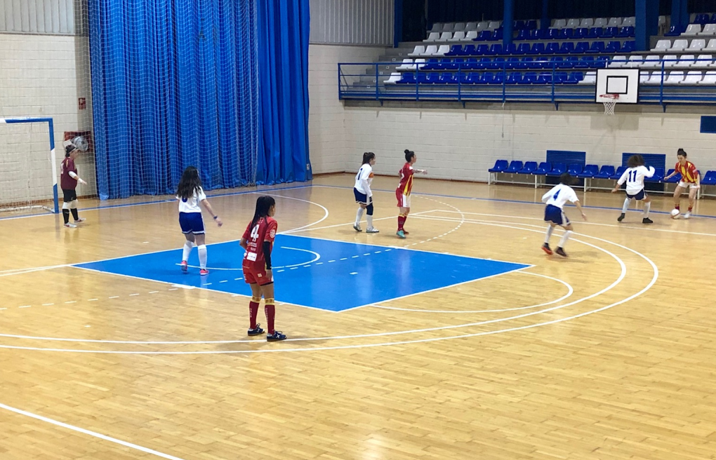 Fiesta del fútbol sala femenino aragonés en Pinseque