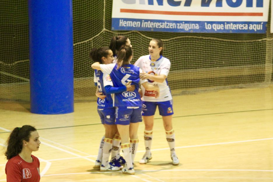 Crónica: Octavos de la Copa de la Reina de Fútbol Sala Femenino: Bilbo C.F.S. Femenino - Sala Zaragoza