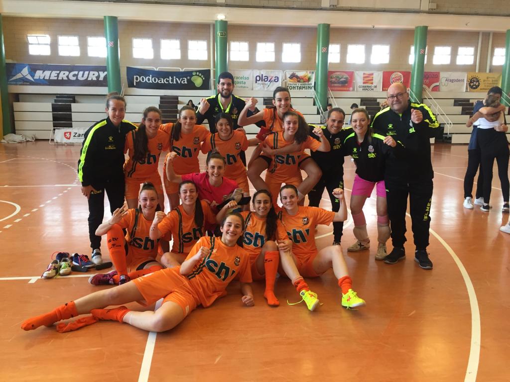 Crónica: Sala Zaragoza - STV Roldán. Jornada 21ª. 1ª Div. Fútbol Sala Femenino