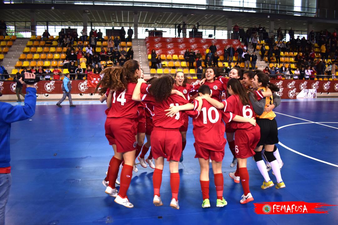 Madrid en Sub 19 y Cataluña en Sub 16, Selecciones campeona del Campeonato de España de Selecciones autonómicas de Fútbol Sala Femenino