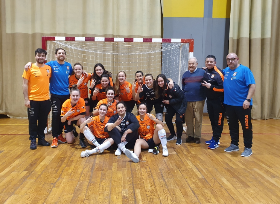 Crónica: Viaxes Amarelle FSF - CDE Muslera GSW. Jornada 15ª. Grupo 1º. 2ª División Fútbol Sala Femenino