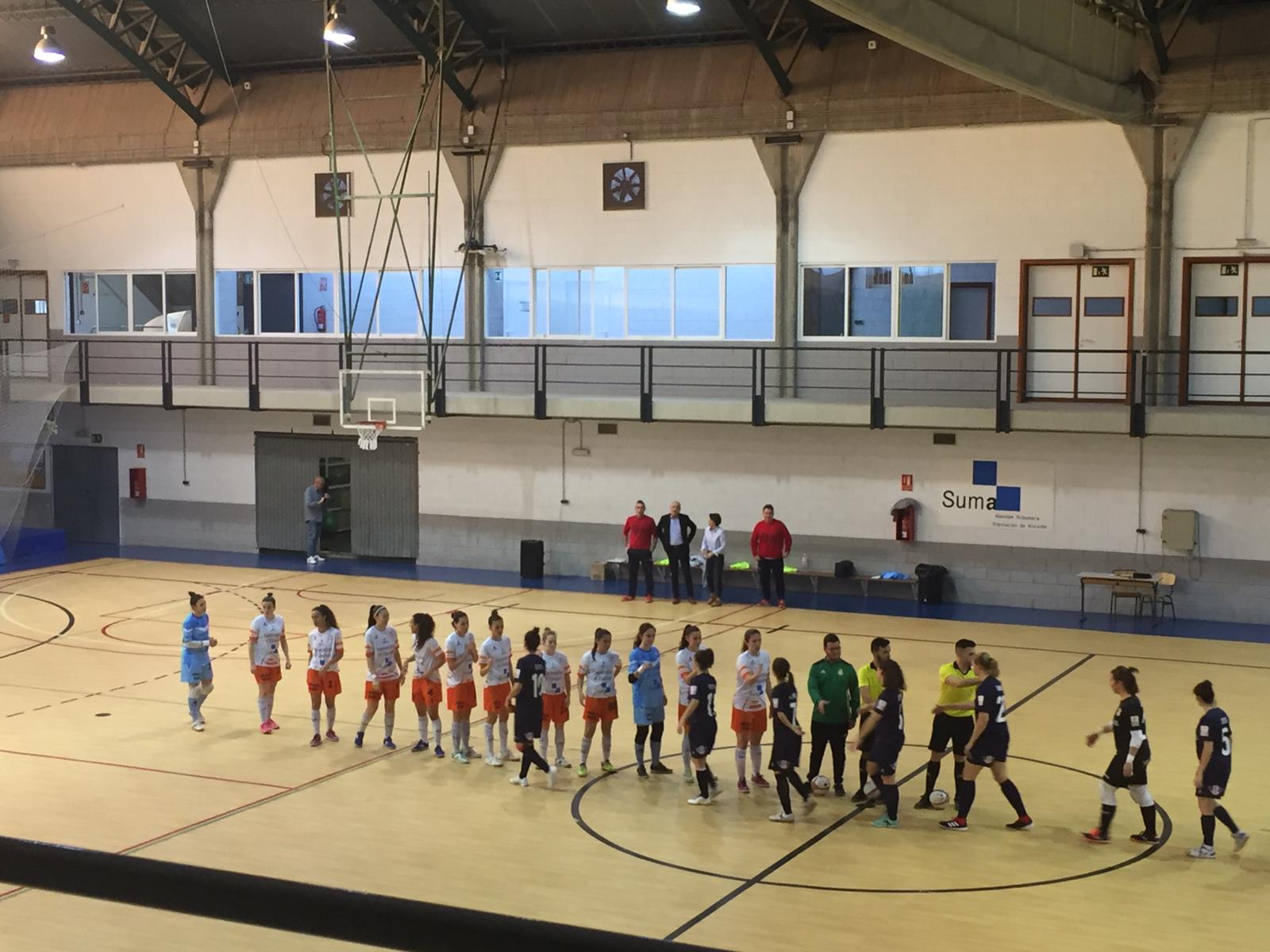 Crónica: Universidad de Alicante FSF - Bilbo Fútbol Sala Femenino. Jornada 19ª. 1ª División Fútbol Sala Femenino