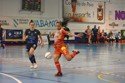 Previa: Poio Pescamar FS - Bilbo CFS Femenino . Jornada 22ª. 1ª División. de Fútbol Sala Femenino