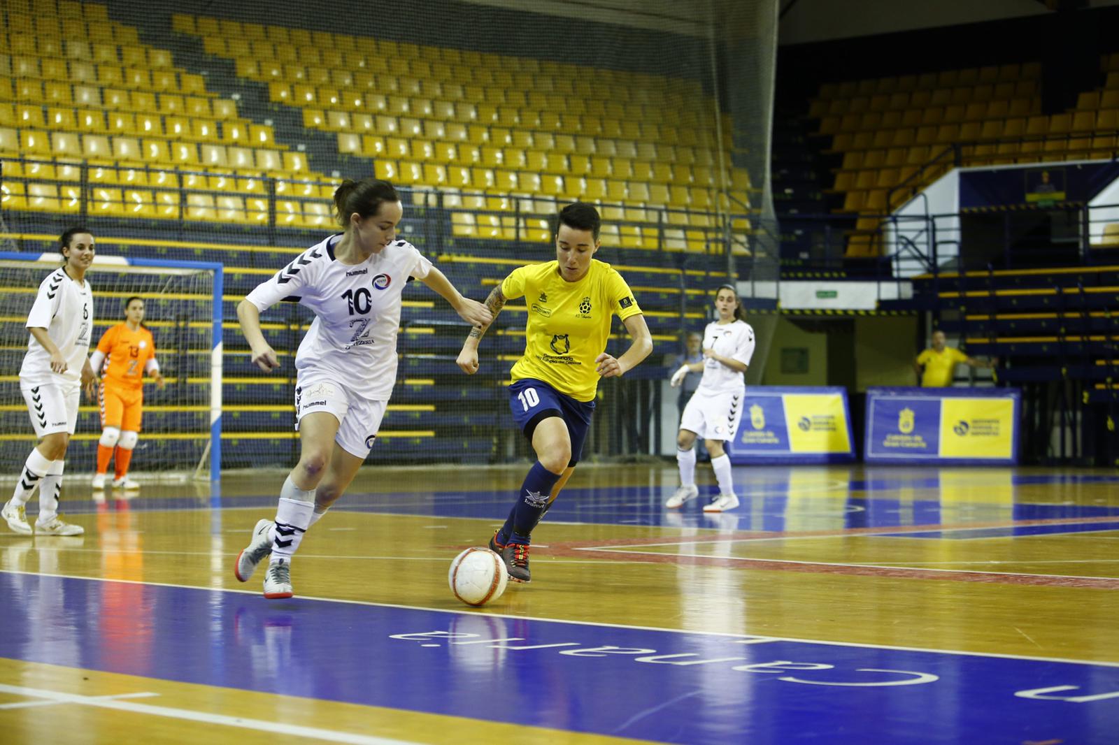 Crónica: Preconte Telde - Rivas FSF . Jornada 19ª. 2ª División Fútbol Sala Femenino. Grupo 4º