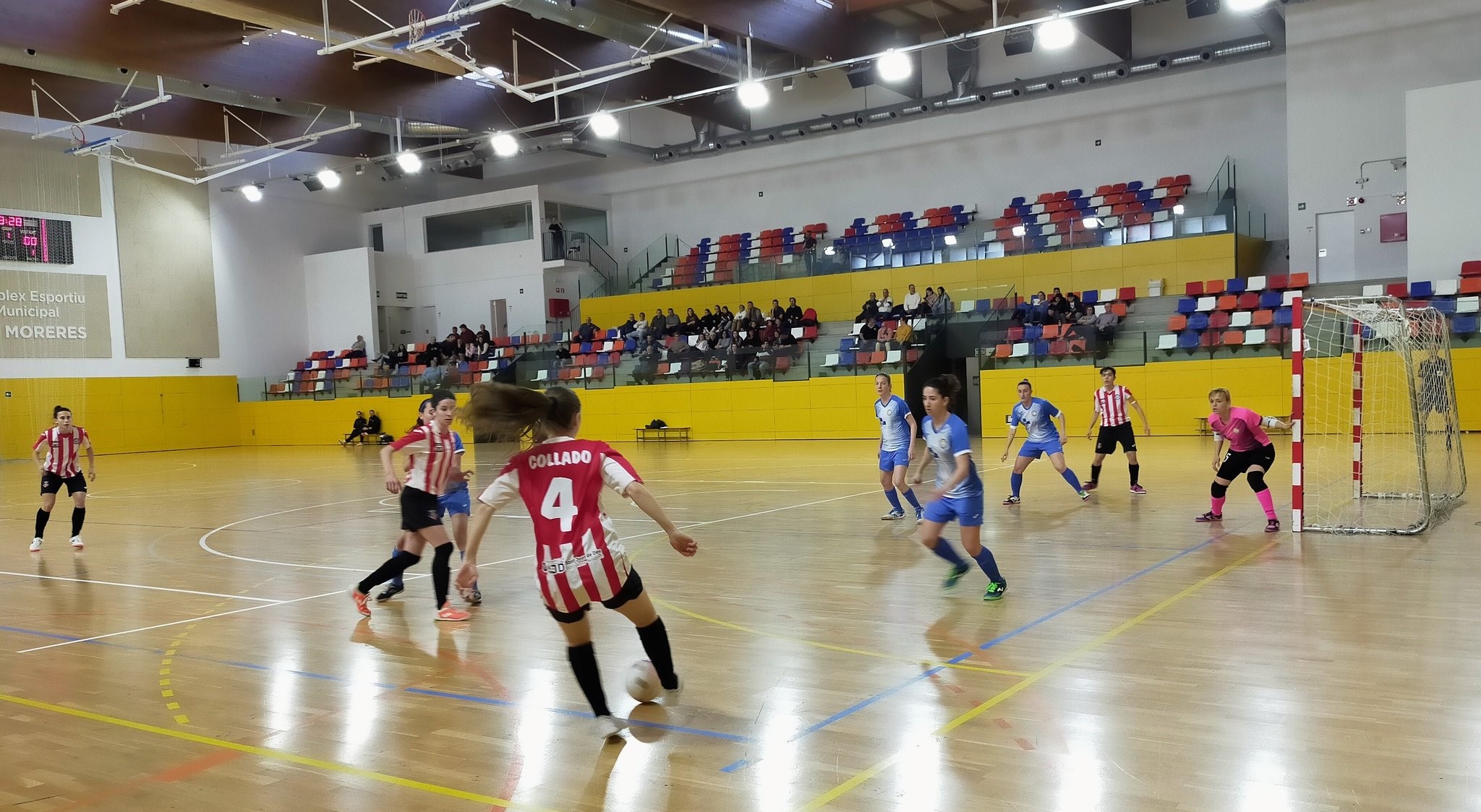 Crónica: AE Penya Esplugues - Xaloc Alacant . Jornada 23ª. 1ª División. de Fútbol Sala Femenino