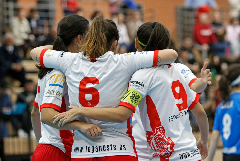 Crónica: CD Leganés FS - AE Penya Esplugues . Jornada 22ª. 1ª División de Fútbol Sala Femenino