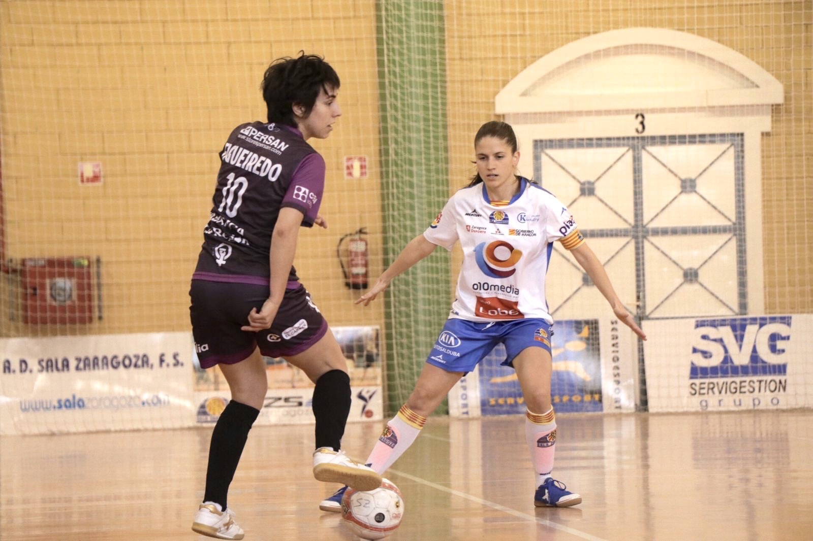 Crónica: Sala Zaragoza - Ourense Envialia FSF. Jornada 22ª. 1ª División. Fútbol Sala Femenino