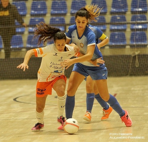 María Ángeles Pino "Melli" (Jugadora de Universidad de Alicante FSF)