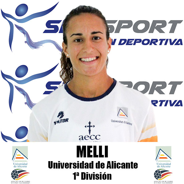 María Ángeles Pino "Melli" (Jugadora de Universidad de Alicante FSF)