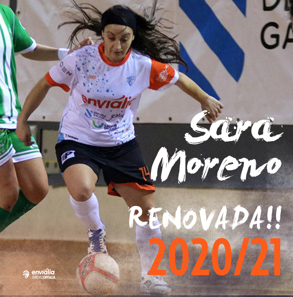 Sara Moreno renueva una temporada más con Ourense Envialia FSF