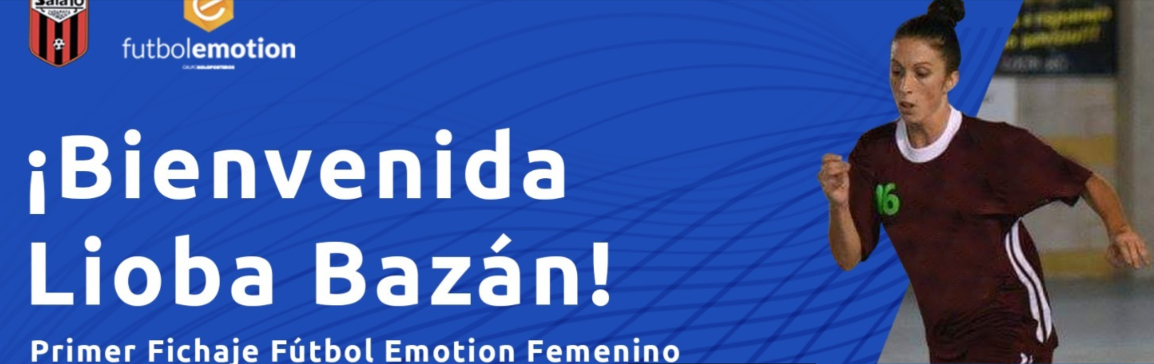 Principio de acuerdo con Lioba Bazán para que lidere al Fútbol Emotion Zaragoza