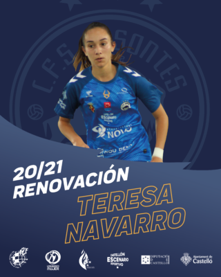 Teresa Navarro Falomir ha renovado por cuarta temporada con el Bisontes Castellón FSF