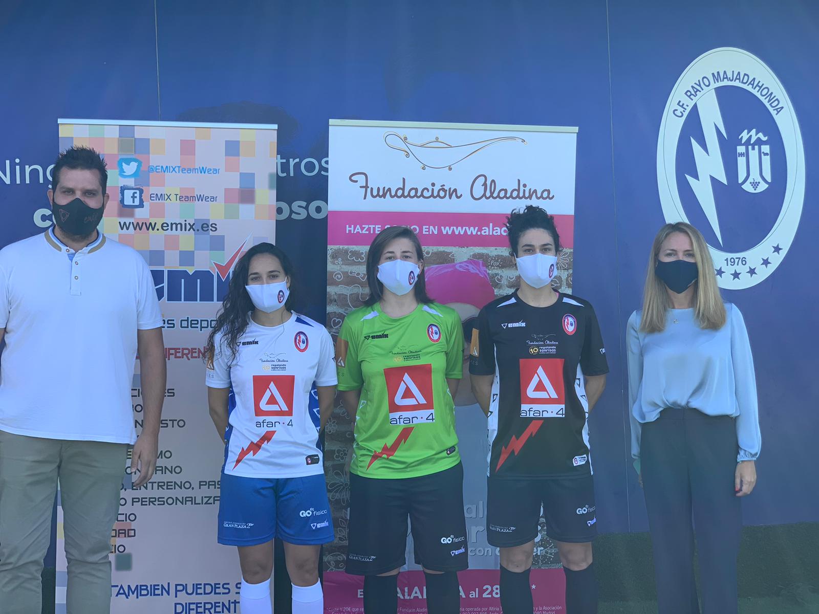 Presentadas oficialmente las equipaciones del Rayo Majadahonda Fútbol Sala para la Temporada 2020/2021