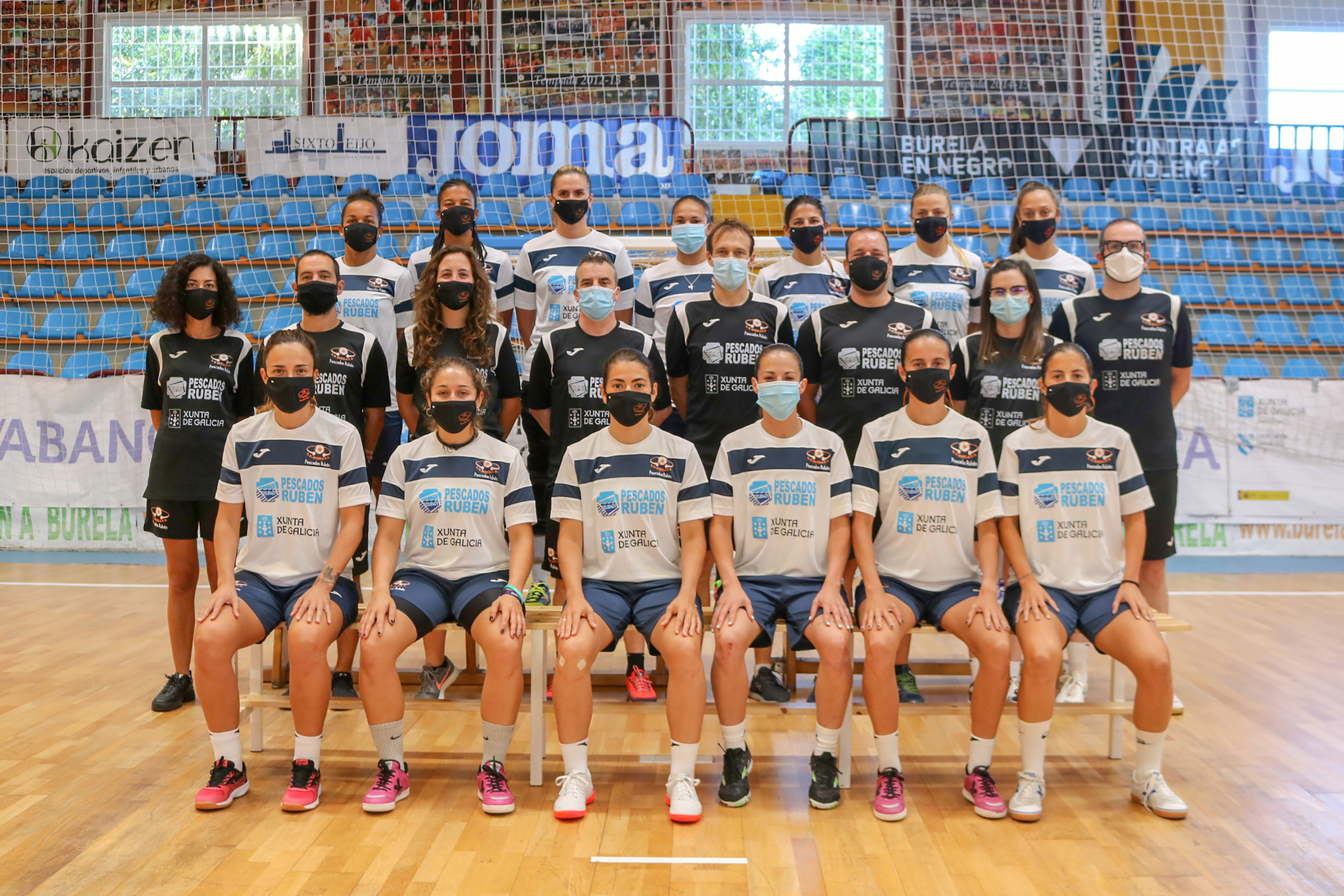 Pescados Rubén Burela participa en el I Plan de Patrocinio de los Equipos de Alta Competición Femenino de la Xunta de Galicia